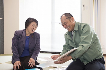 一日家にいるから、明るく、開放的にしたかった。